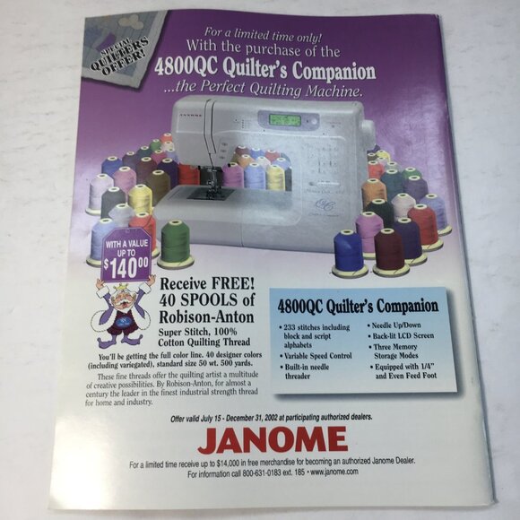 Quilting Professional Magazine Issue 4 August 2002 Patchwork Pillows Patterns - Picture 2 of 9